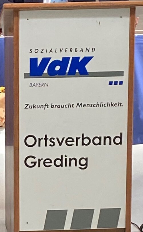 Jahreshauptversammlung VdK OV Greding